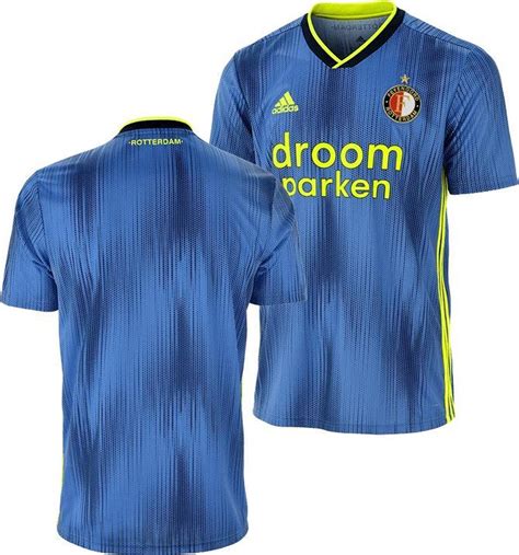 feyenoord adidas t-shirt grijs geel heren|Feyenoord mannen.